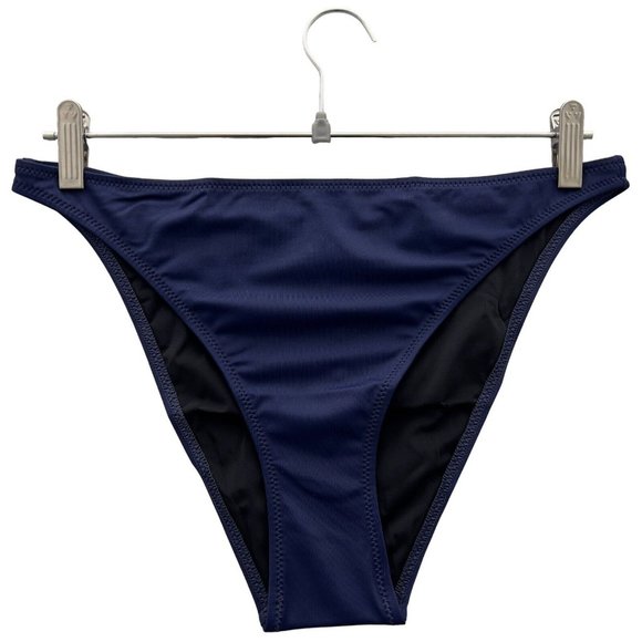 SOLID & STRIPED Women The Tati Top Bottom 2-Piece Bikini Set.Sz XL Navy NWT 0097 - Picture 7 of 16